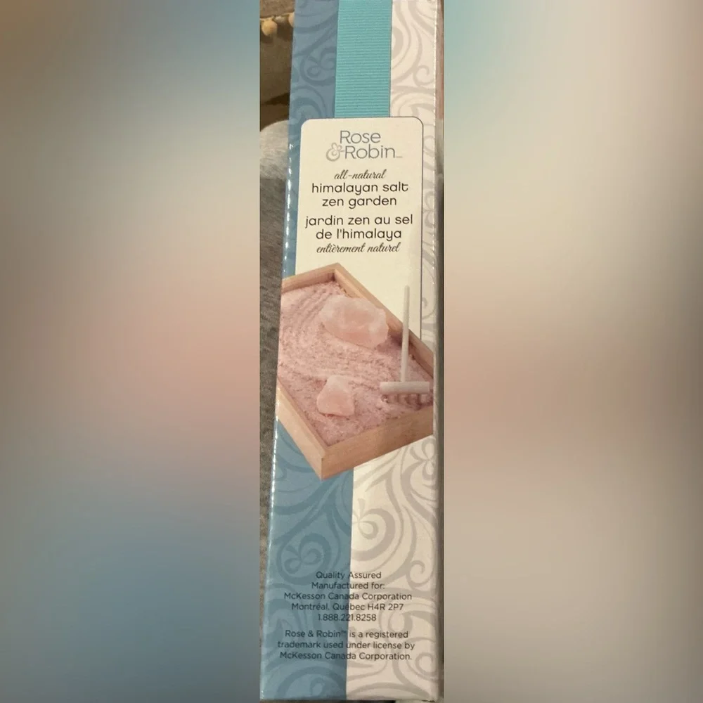 ROSE&ROBIN Himalayan Salt Zen Garden - All Natural - Picture 4 of 4